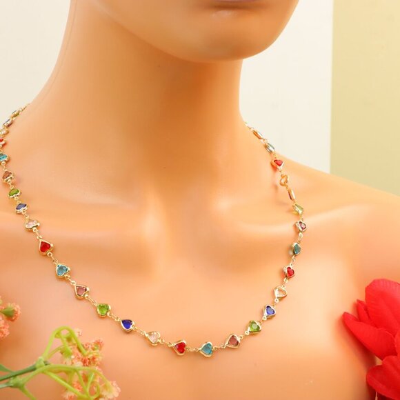 "New Beautiful Design Necklace Chain for Women/Girls, Gift, N586 - Picture 3 of 10